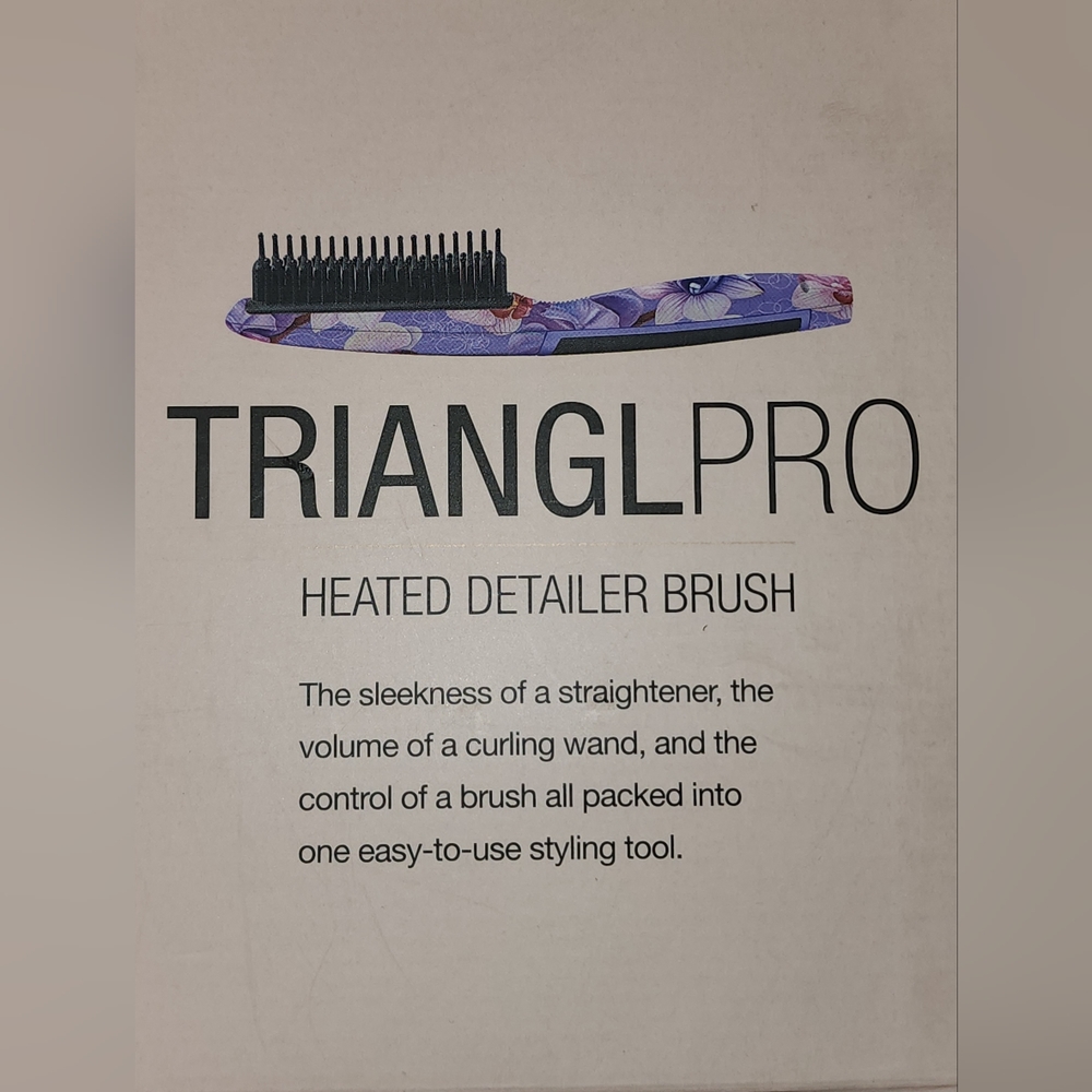 Heated brush